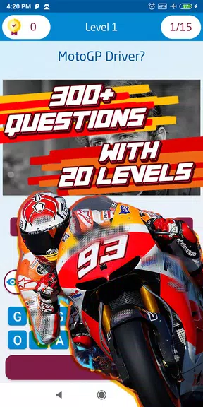 motor racing quiz screenshot 3