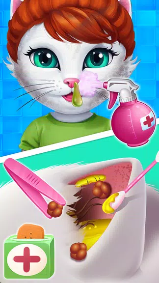 Kitty Daycare Salon - cute screenshot 2