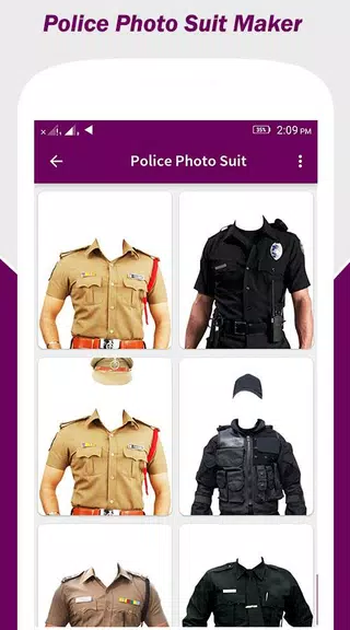 Police Photo Suit screenshot 1