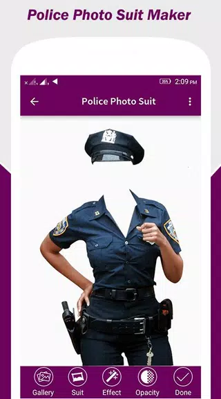 Police Photo Suit screenshot 4