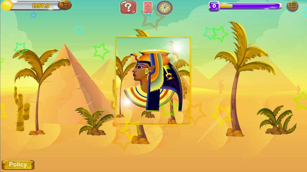 Classic Pyramid Egypt Slot Machine screenshot 1