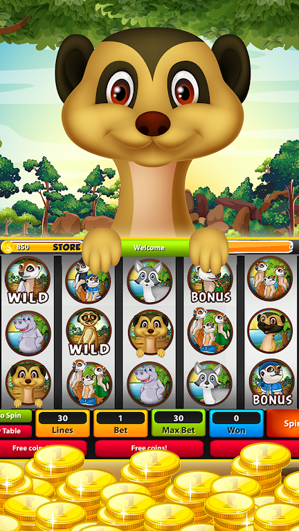 Meerkat Slots screenshot 1