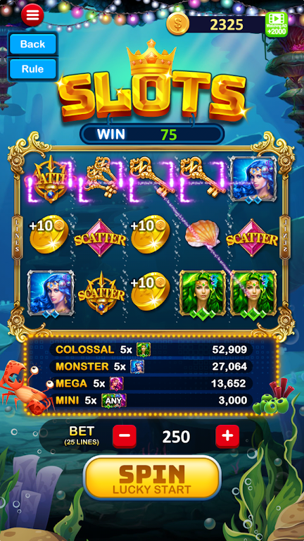 Sea-God Legend Slot screenshot 2