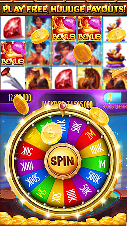 Aladdins Treasures Adventure Tale Free Vegas Slots screenshot 3