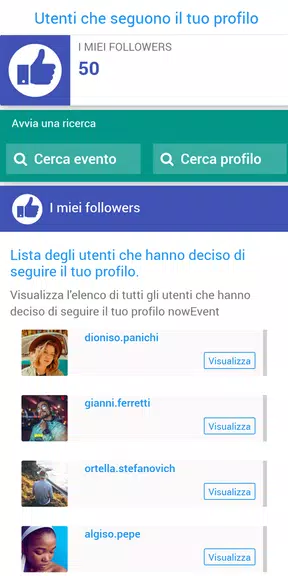 nowEvent - L'app a misura di evento screenshot 3