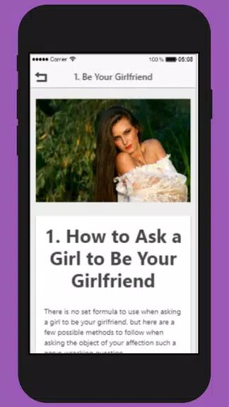 How to Ask a Girl to be Your Girlfriend screenshot 2