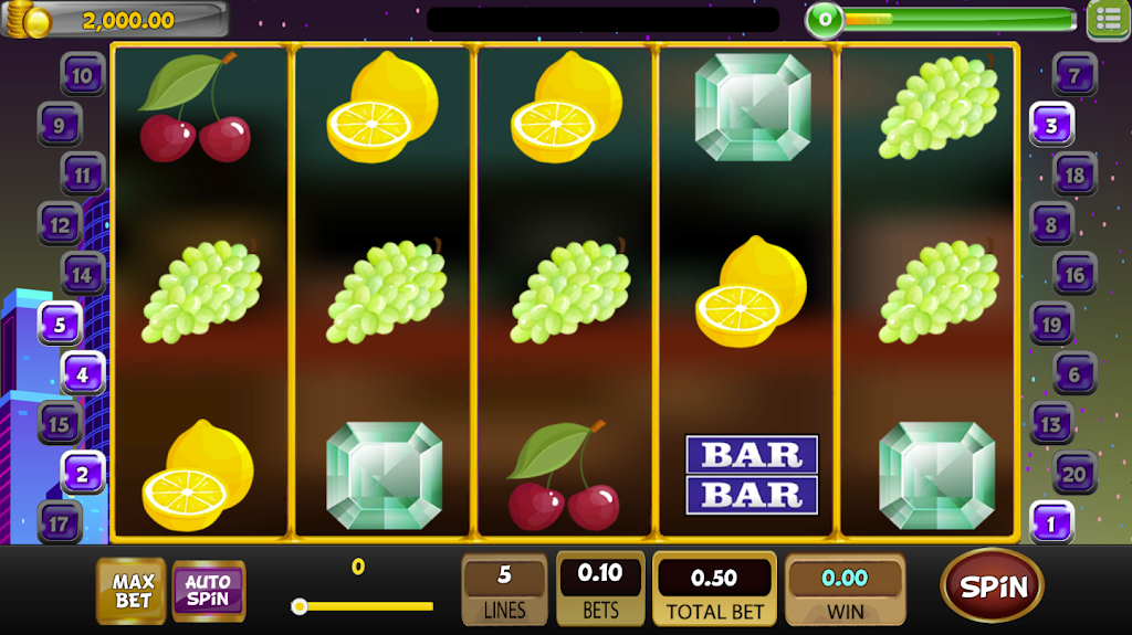 Master Slot Machine Free Style Vegas screenshot 1