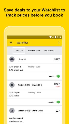 Cheapflights: Flights & Hotels screenshot 2
