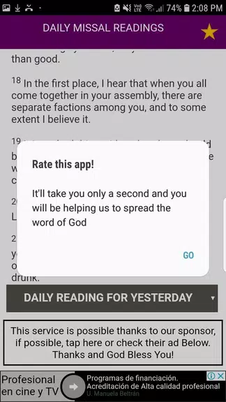 Daily Mass (Catholic Church Da screenshot 3