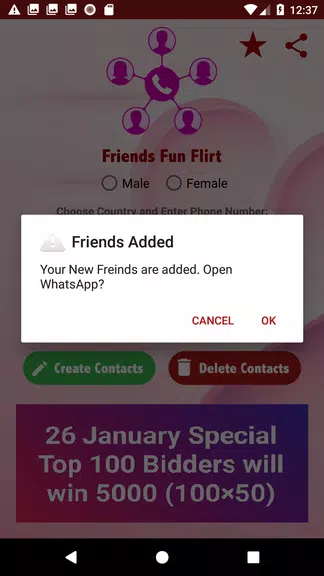 Friends Fun Flirt 333111 screenshot 3