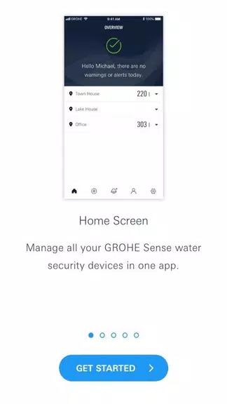 GROHE Sense screenshot 1