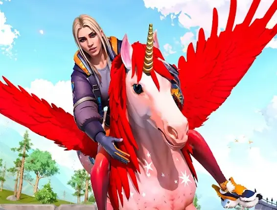 Flying Unicorn Horse Riding screenshot 1