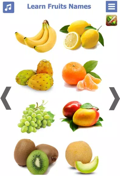 Learn Fruits name in English screenshot 2