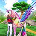 Flying Unicorn Horse Riding APK