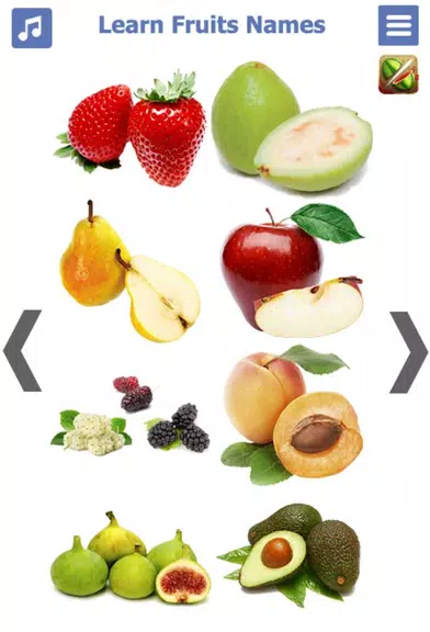 Learn Fruits name in English screenshot 1