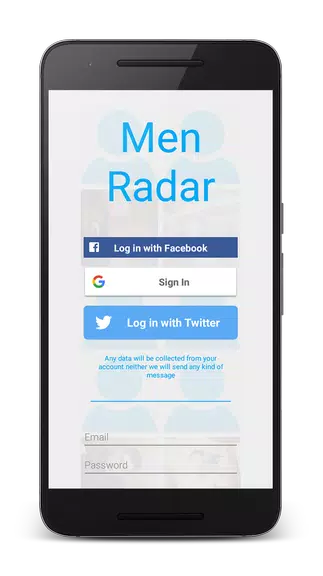 Men Radar - Free dating with single boys and men. screenshot 1