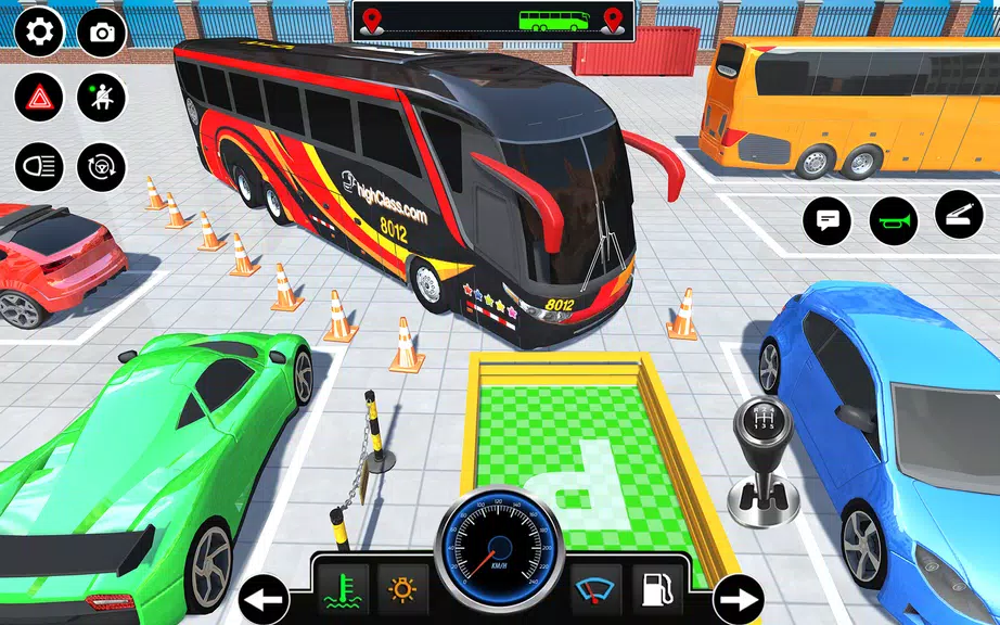 City Bus Parking 3D Games screenshot 1