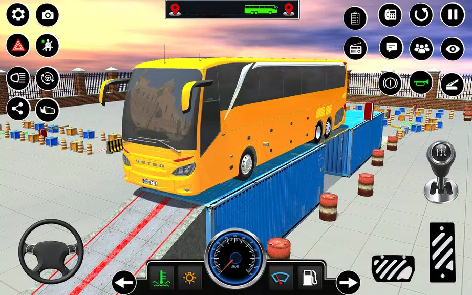 City Bus Parking 3D Games screenshot 3