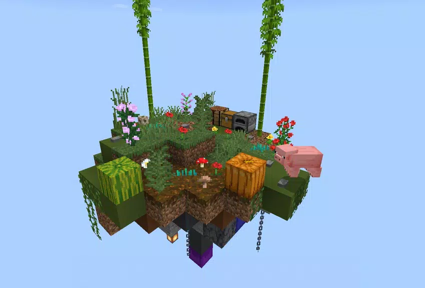 Sky survival map for minecraft screenshot 3