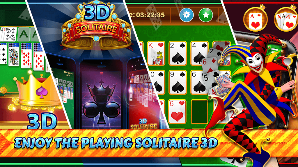 Solitaire 3D - Solitaire Game by JKSOL - Step To Forward screenshot 2