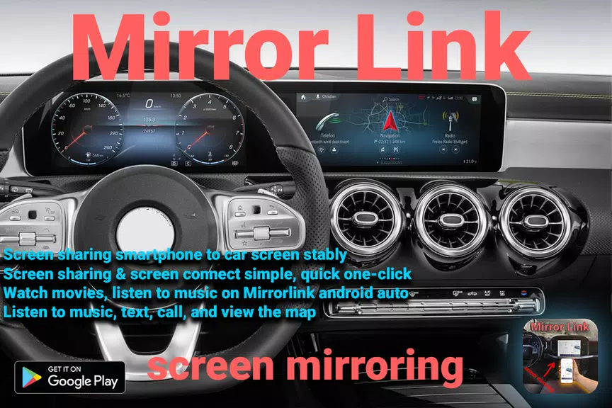 Mirror Link Car Connector & Ca screenshot 4