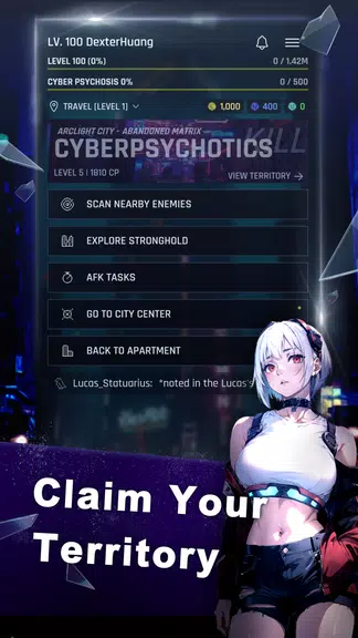 Arclight City: Cyberpunk RPG screenshot 2