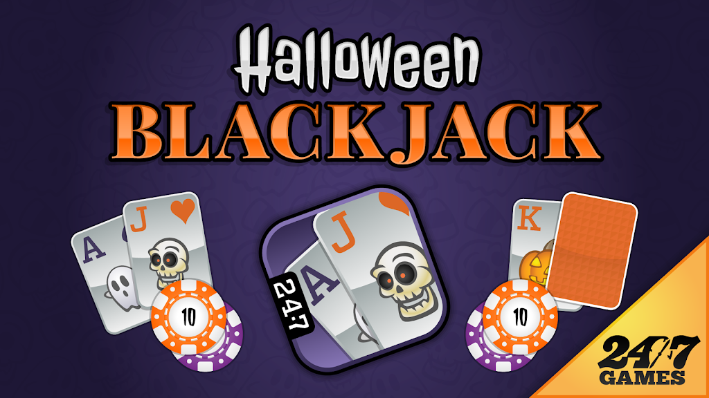 Halloween Blackjack screenshot 1