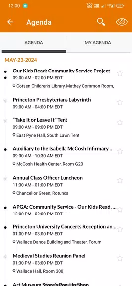 Princeton Events screenshot 3