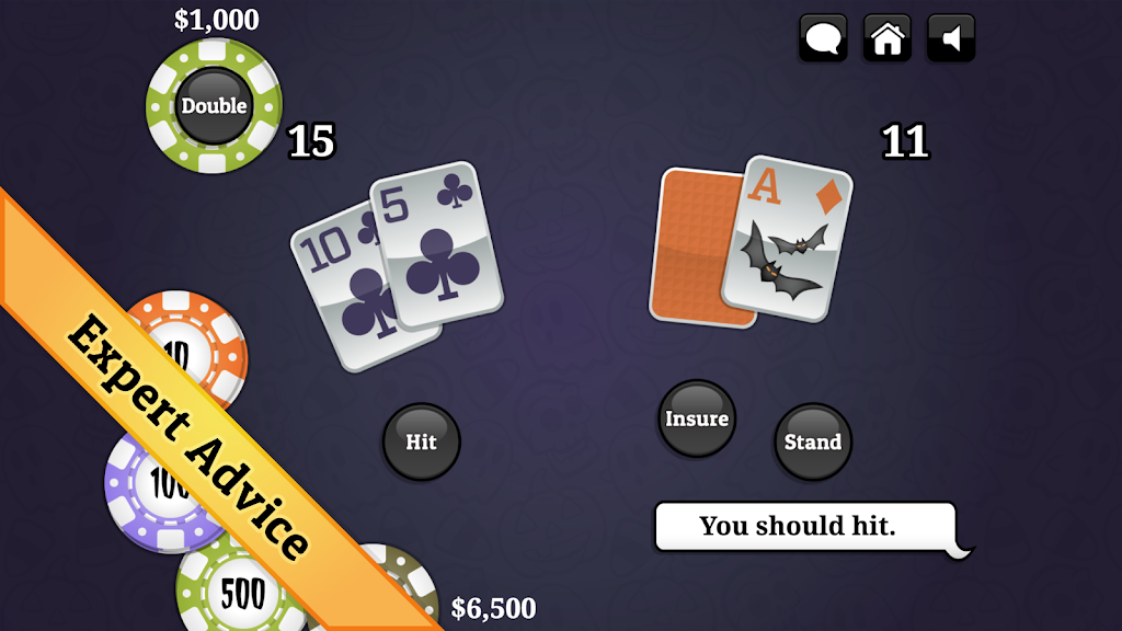 Halloween Blackjack screenshot 4