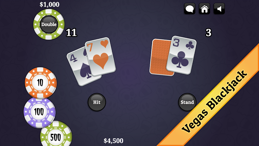 Halloween Blackjack screenshot 2