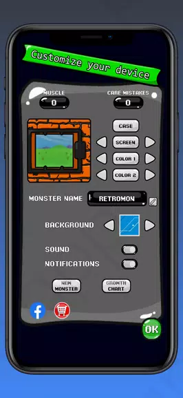 RetroMon - Virtual Pet Monster screenshot 4