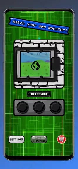 RetroMon - Virtual Pet Monster screenshot 1