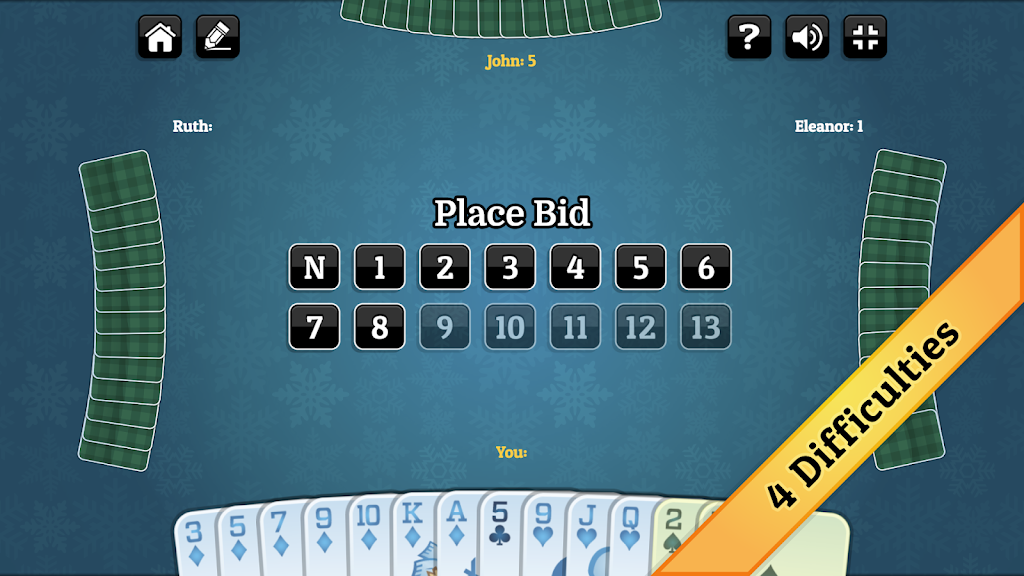 Winter Spades screenshot 4