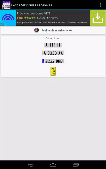Fecha de Matriculación España screenshot 4