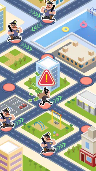 Catch The Thief: Help Police screenshot 1