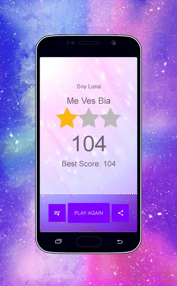 Piano Tiles - Soy Luna Girls Game screenshot 4