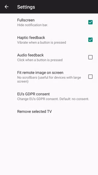 Smart TV Remote for Sony TV screenshot 4