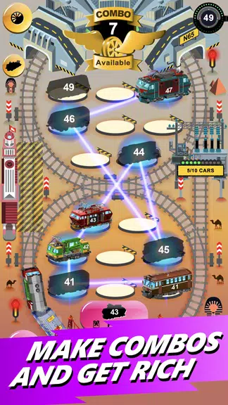 Train Merger Idle Train Tycoon screenshot 4