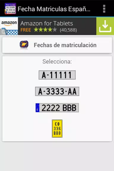 Fecha de Matriculación España screenshot 1