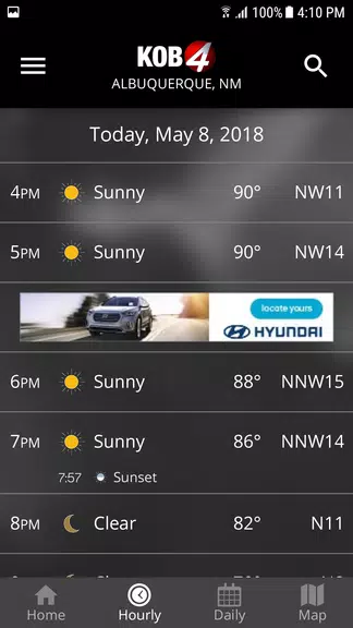 KOB 4 Weather New Mexico screenshot 3