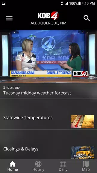 KOB 4 Weather New Mexico screenshot 2