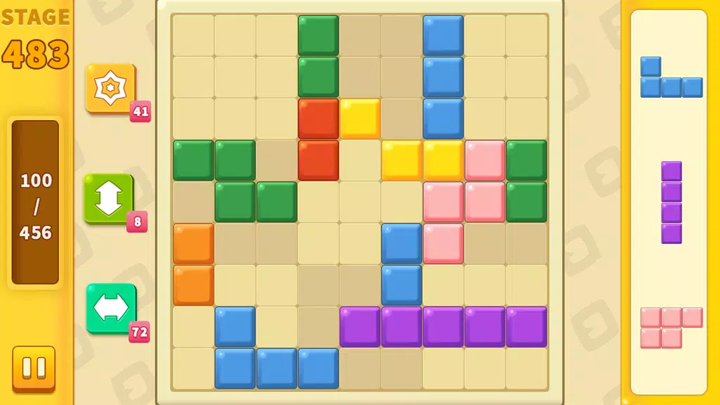 Block Cross Puzzle screenshot 2