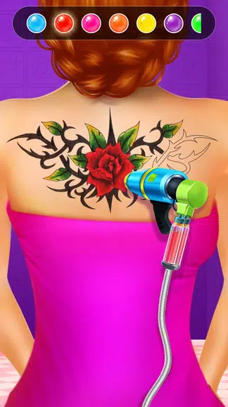 Tattoo Drawing - Tattoo Games screenshot 4