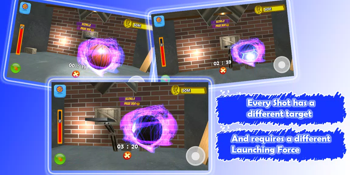 Basketball Shooter 3D - Offlin screenshot 4