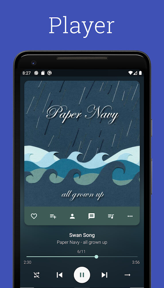 Pixel+ – Music Player screenshot 1