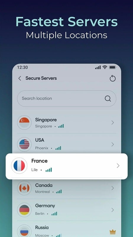 Surge VPN screenshot 4