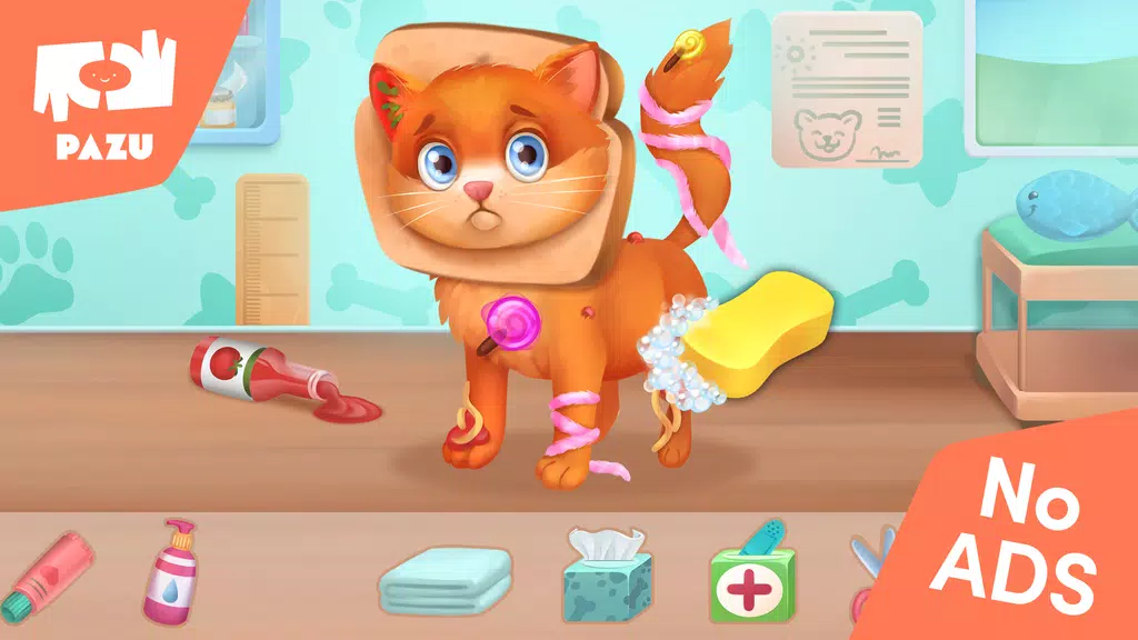 Pet Doctor Care games for kids screenshot 2