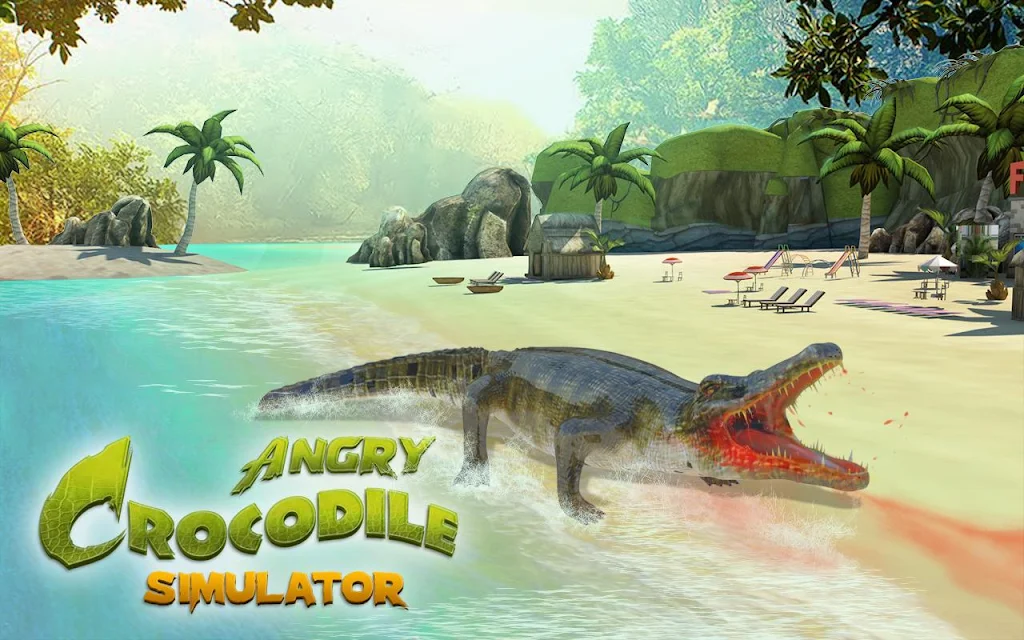 Crocodile Attack Animal Sim screenshot 1