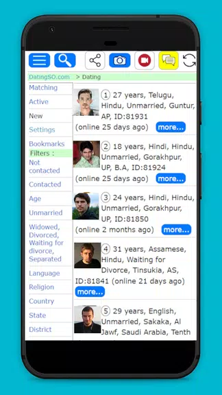 Dating. Chat, Messages screenshot 3