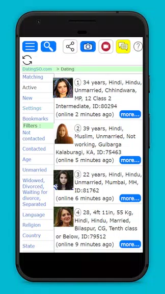 Dating. Chat, Messages screenshot 4